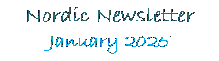 Text Box: Nordic Newsletter
January 2024
